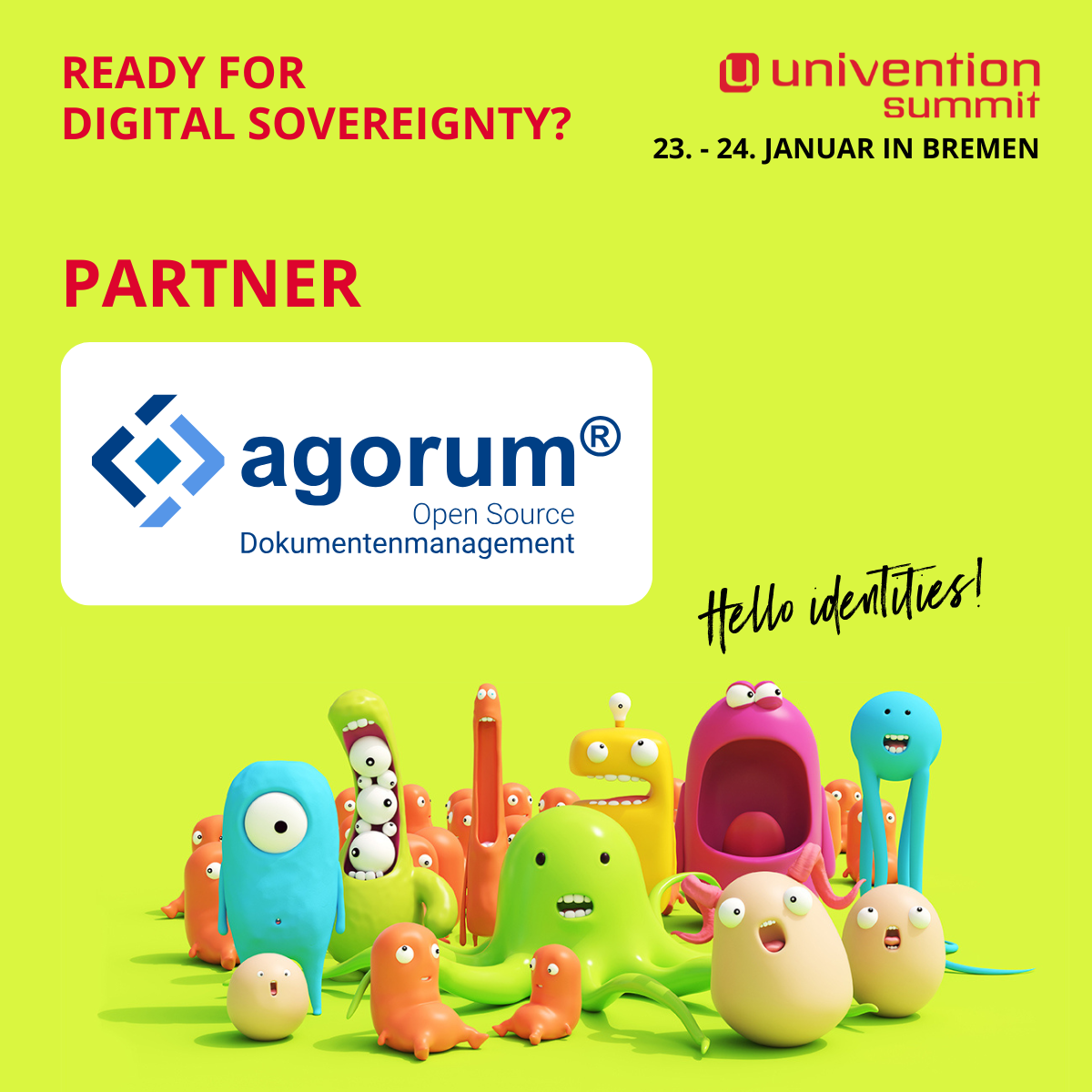 agorum ist Goldpartner beim Univention Summit 2025