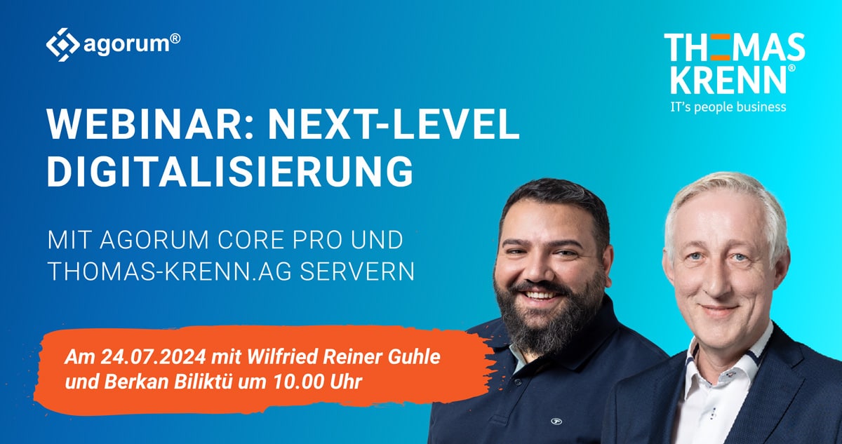 Webinar: agorum core und Thomas-Krenn.AG