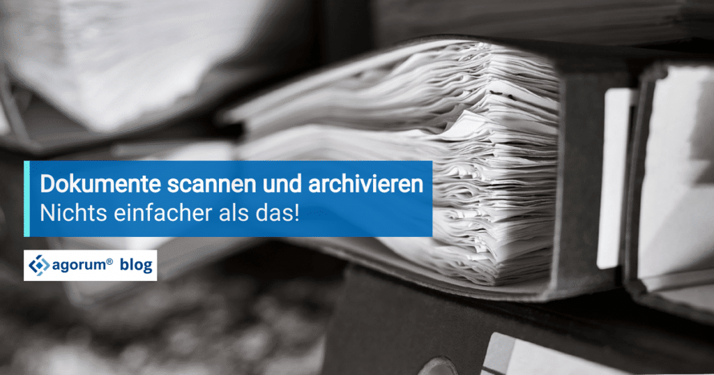 Rechnungen scannen und archivieren