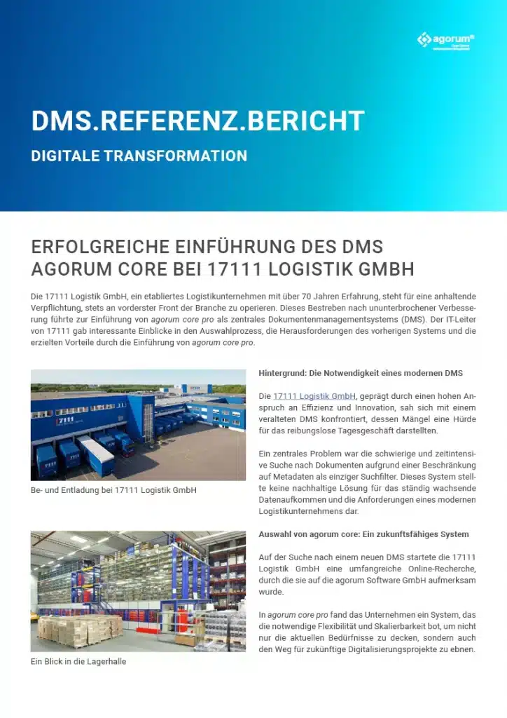 DMS Referenzbericht Spedition