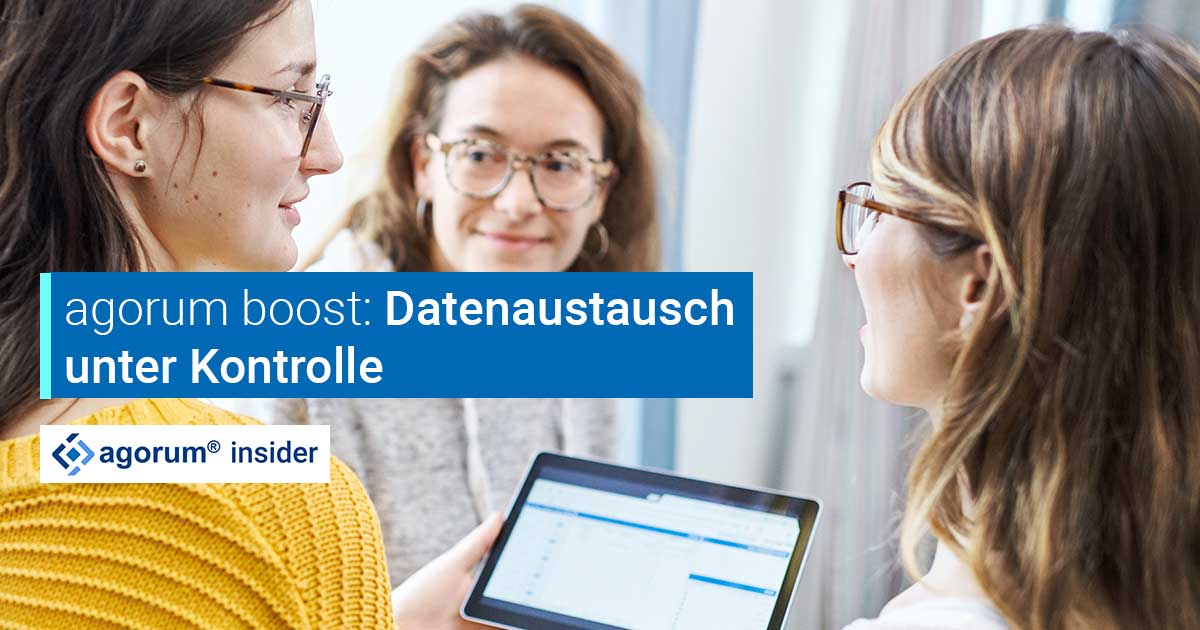 Datenaustausch mit agorum boostboost