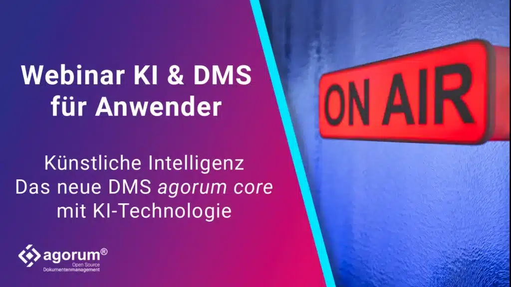 Webinar Aufzeichnung KI & DMS für Anwender