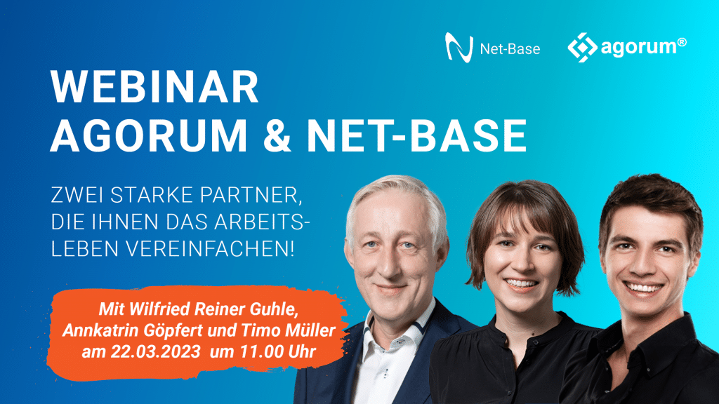 3 Speaker für das Webinar: Vereinfachen Sie Ihre Arbeitsweise