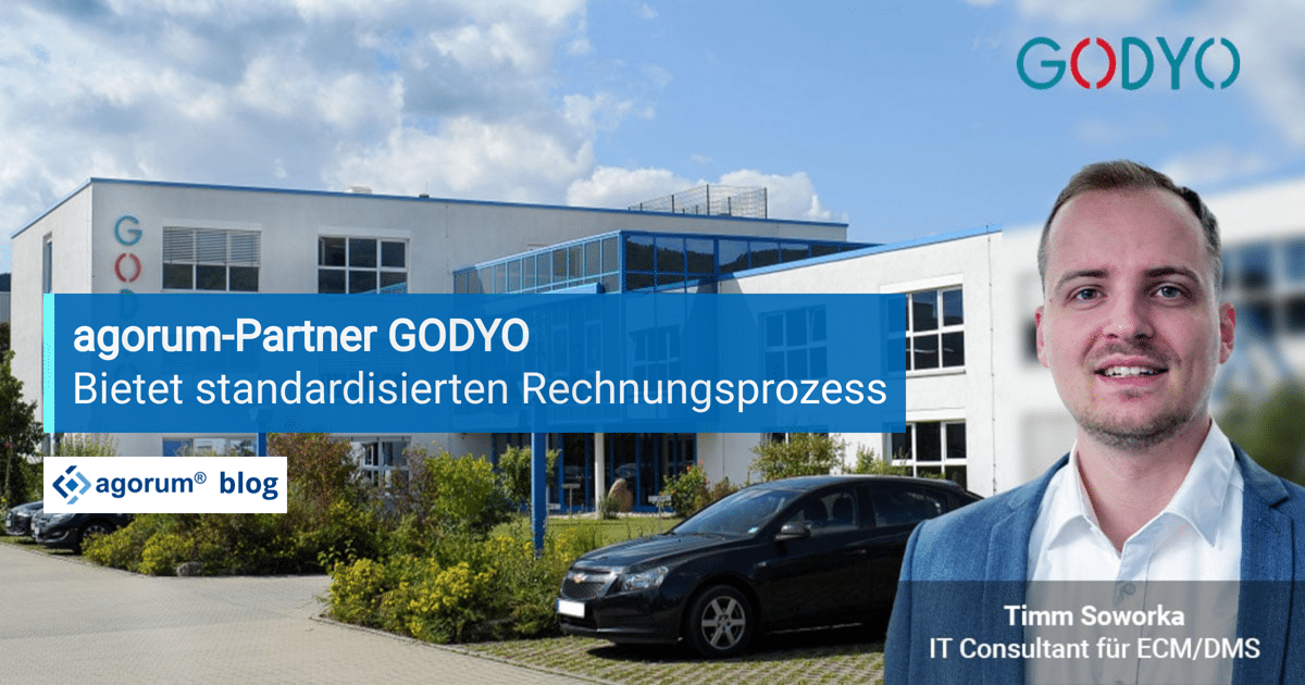 agorum-Partner GODYO bietet standardisierten Rechnungsprozess