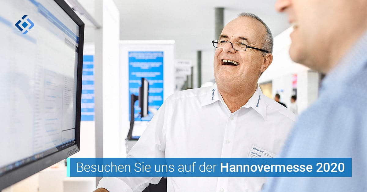 agorum auf der Hannovermesse 2020 Freitickets