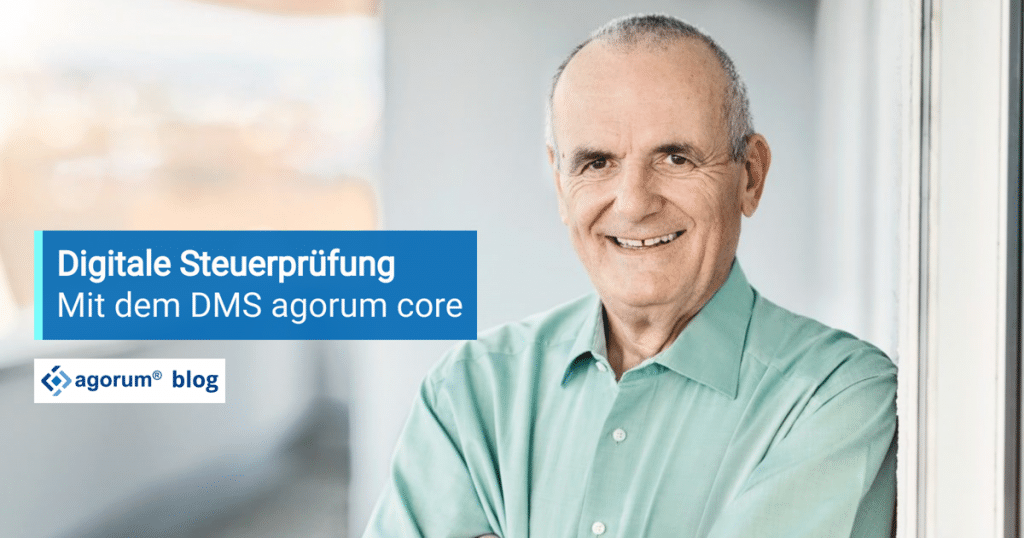 Digitale Steuerprüfung mit dem DMS agorum core