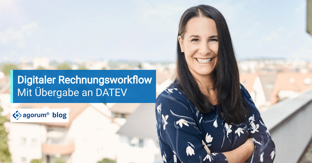 Digitaler Rechnungsworkflow mit Übergabe an DATEV