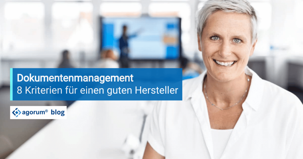 Dokumentenmanagement Hersteller agorum Software