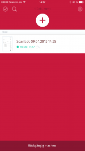 Scanbot Scan 3 agorum dokumentenmanagement