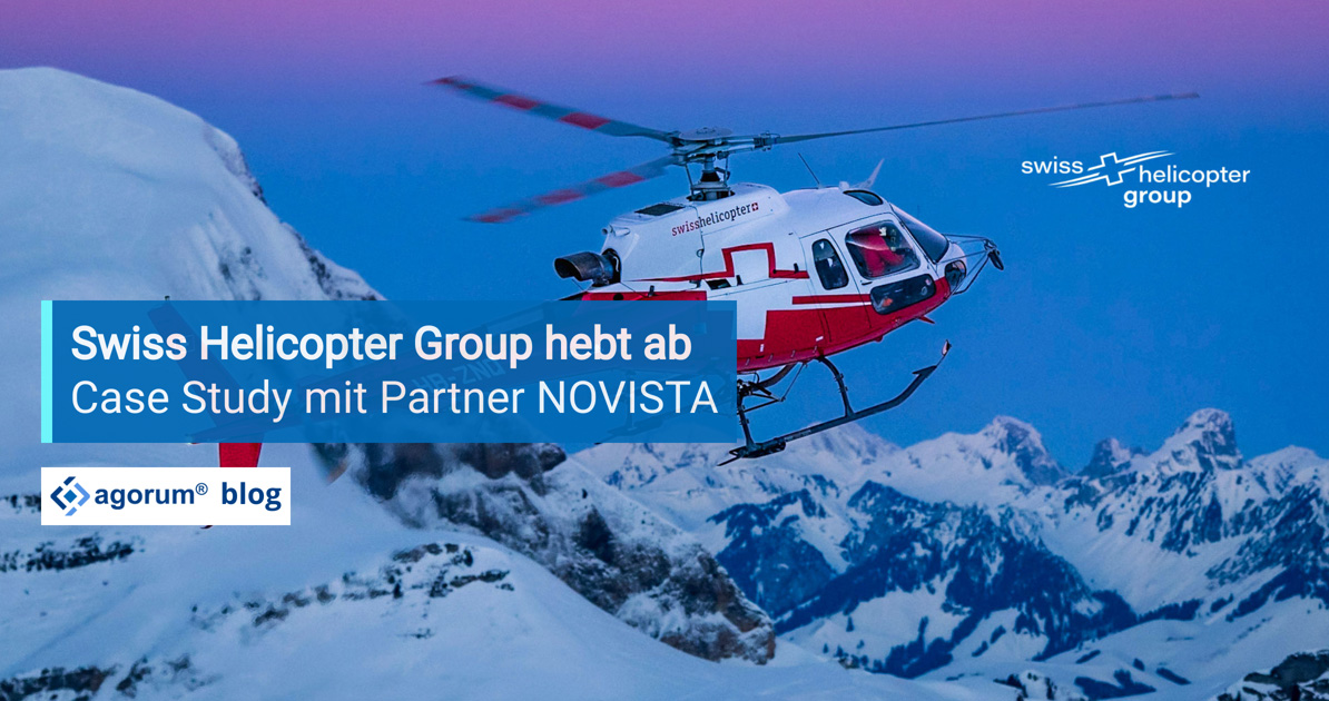 Case Study: Swiss Helicopter Group hebt ab mit agorum core